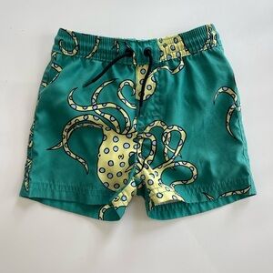 Tea Collection Blue Ring Octopus Swim Shorts - 12/18 mo